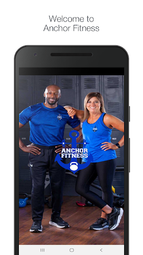 Android application Anchor Fit screenshort