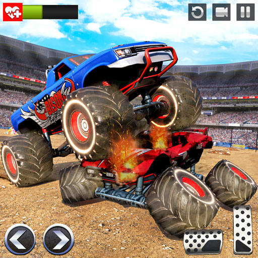 Monster Truck Derby Stunt Game