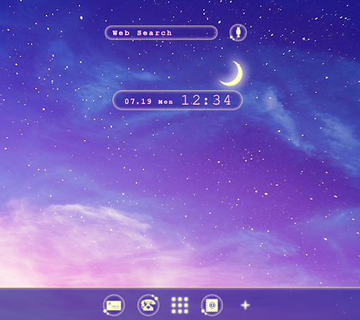Android application Early Evening Theme +HOME screenshort
