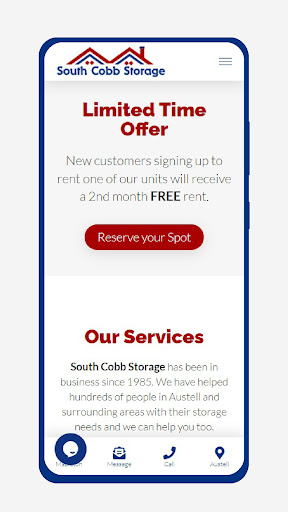 South Cobb Storage Screen 2
