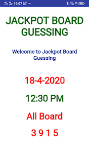Jackpot Board Guessing