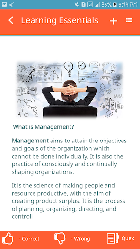 Organization and Management -Q