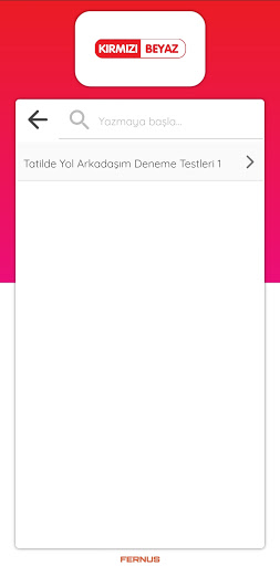 Kırmızı Beyaz Video Çözüm Screen 2