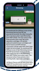 HP Laser 1001nw printer Guide