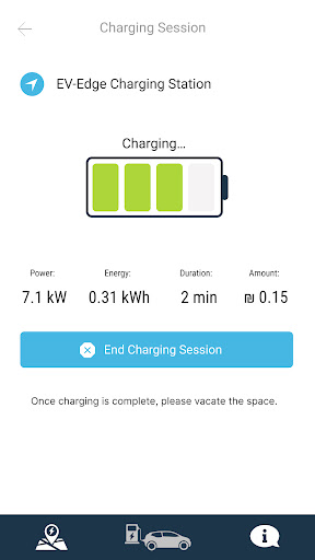 Android application EV Edge screenshort