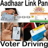 Aadhaar Link Pan Voter Driving icon