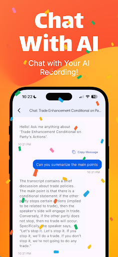 Orator: AI Note Taker | Memo Screenshot 4 - AppWisp.com