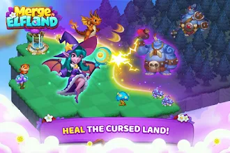Game screenshot Merge Elfland Magic Merge Game apk download