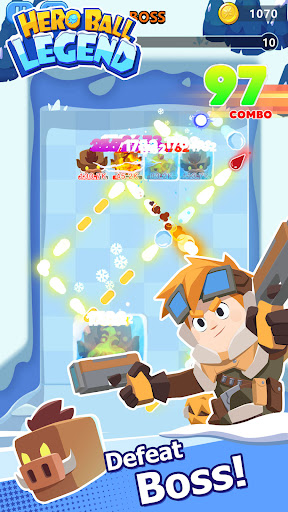 Android application Hero Ball Legend screenshort