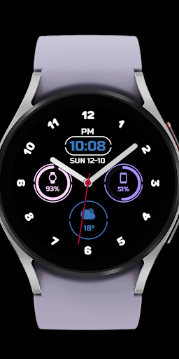 Nighty Hybrid 04 - watch face screenshot 4