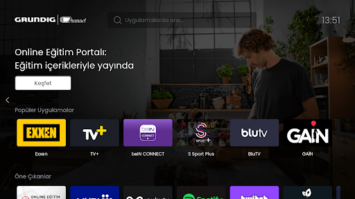 Android application Grundig Channel screenshort