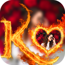 Icon image Fire Text Photo Frame