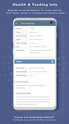 Tropical Fish Guide Pocket Ed. screenshot 3