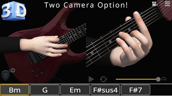 Guitar 3D - Basic Chords screenshots 3