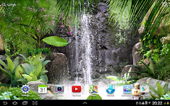 screenshot of 3D Waterfall Live Wallpaper