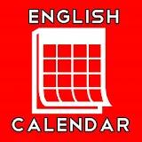 English Calendar 2018 icon