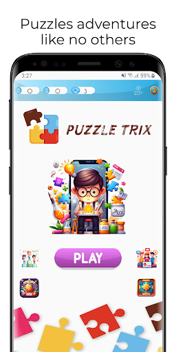 Android application Puzzle Trix: Brain Teaser screenshort