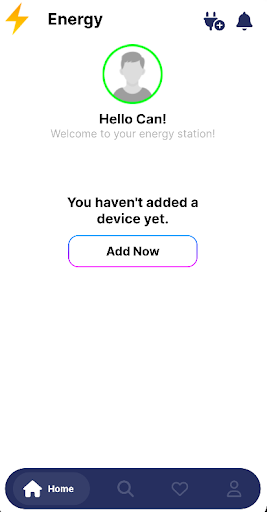 Android application IOT Energy screenshort