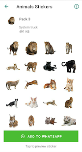 Animals Stickers 1.0 APK screenshots 11