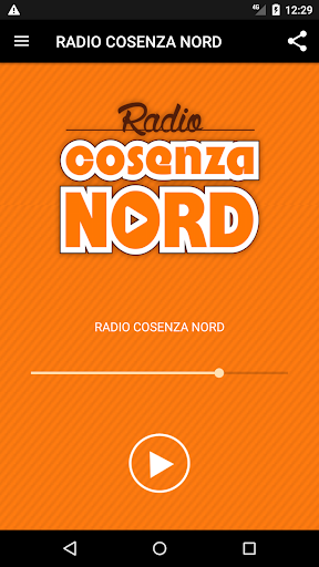 Android application RADIO COSENZA NORD screenshort