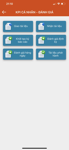 Android application PCHY KPIs screenshort