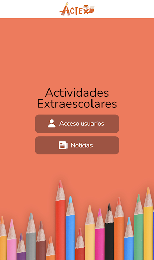 Android application Actex Aragón: Actividades Extr screenshort