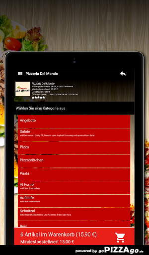 Pizzeria Del Mondo Dortmund