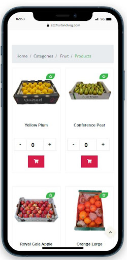A2Z Fruit and Veg Screen 3