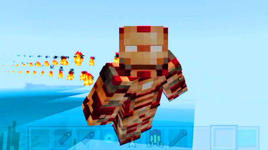 Captura 4 Iron Man 3 mod mcpe android