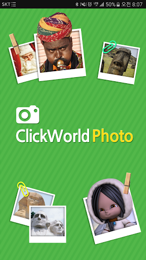 Android application ClickWorld Photo ENG screenshort