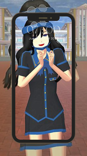 Wallpaper Sakura Sekolah Cute