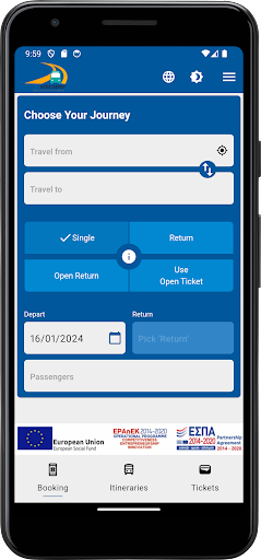 Android application Ktel Parou screenshort