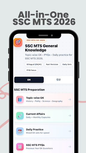 SSC MTS 2026 GK and Daily CA