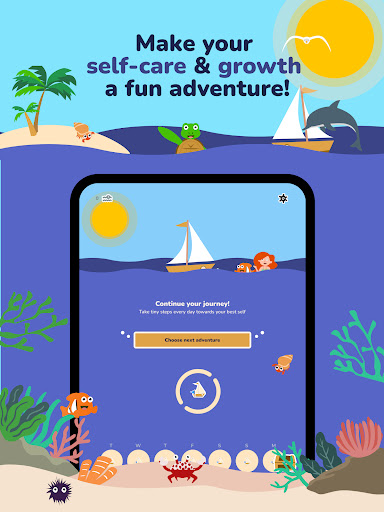 Screenshot of GoalQuest: daily goal coaching