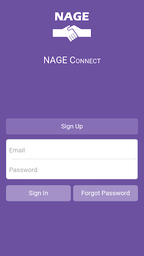 Android application NAGE Connect screenshort