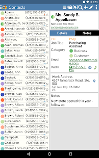 DejaOffice CRM with PC Sync Screenshot