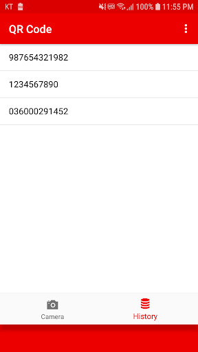 QR Code Reader / Barcode Scann Screen 3