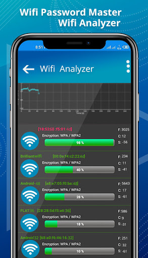 WiFi Password key Recovery Screen 2