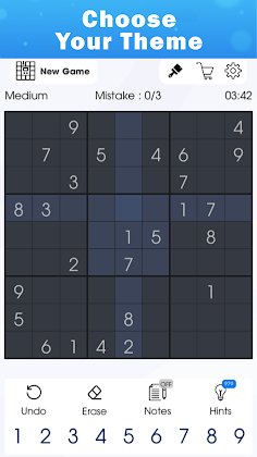 Sudoku - Offline Sudoku Puzzle - Screenshot 3