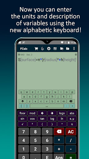 Function & Formula Calculator Screen 2