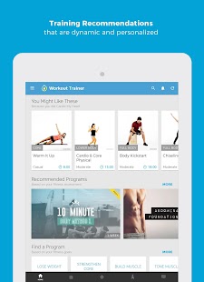 Workout Trainer: home fitness Screenshot