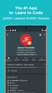 SoloLearn: Learn to Code for Free Mod Apk (Pro Unlocked) 3