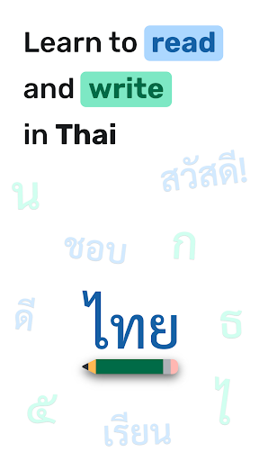 Android application Learn Thai Alphabet & Words screenshort