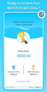 Water Tracker: Water Drinking Reminder App  screenshots 16