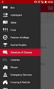 Rutgers University Screenshot