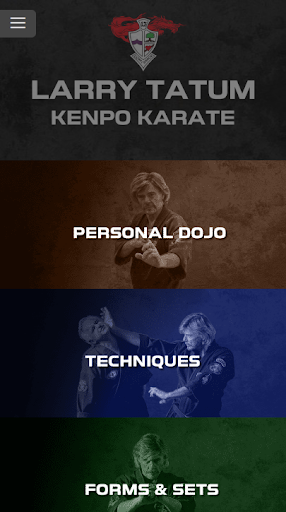 Android application Kenpo Karate With Larry Tatum screenshort