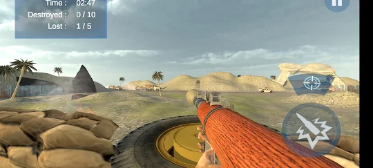 Rocket Launcher Shooting Game