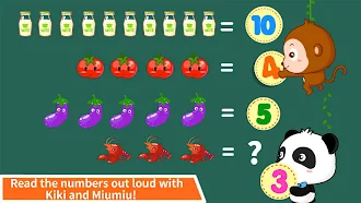 Game screenshot Baby Panda Learns Numbers hack