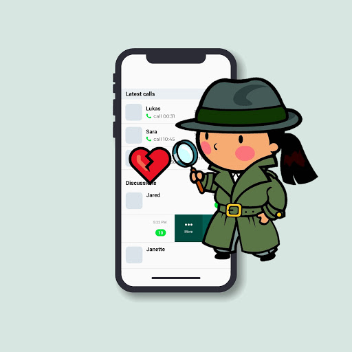 Android application Como Ver Conversaciones screenshort