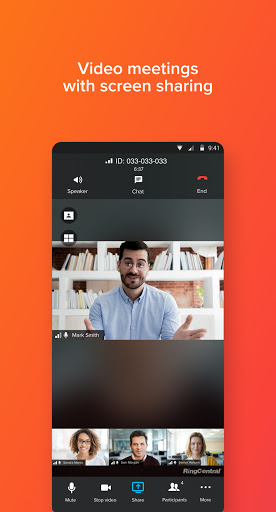 RingCentral: Msg, Video, Phone 21.2.20.545 APK screenshots 2